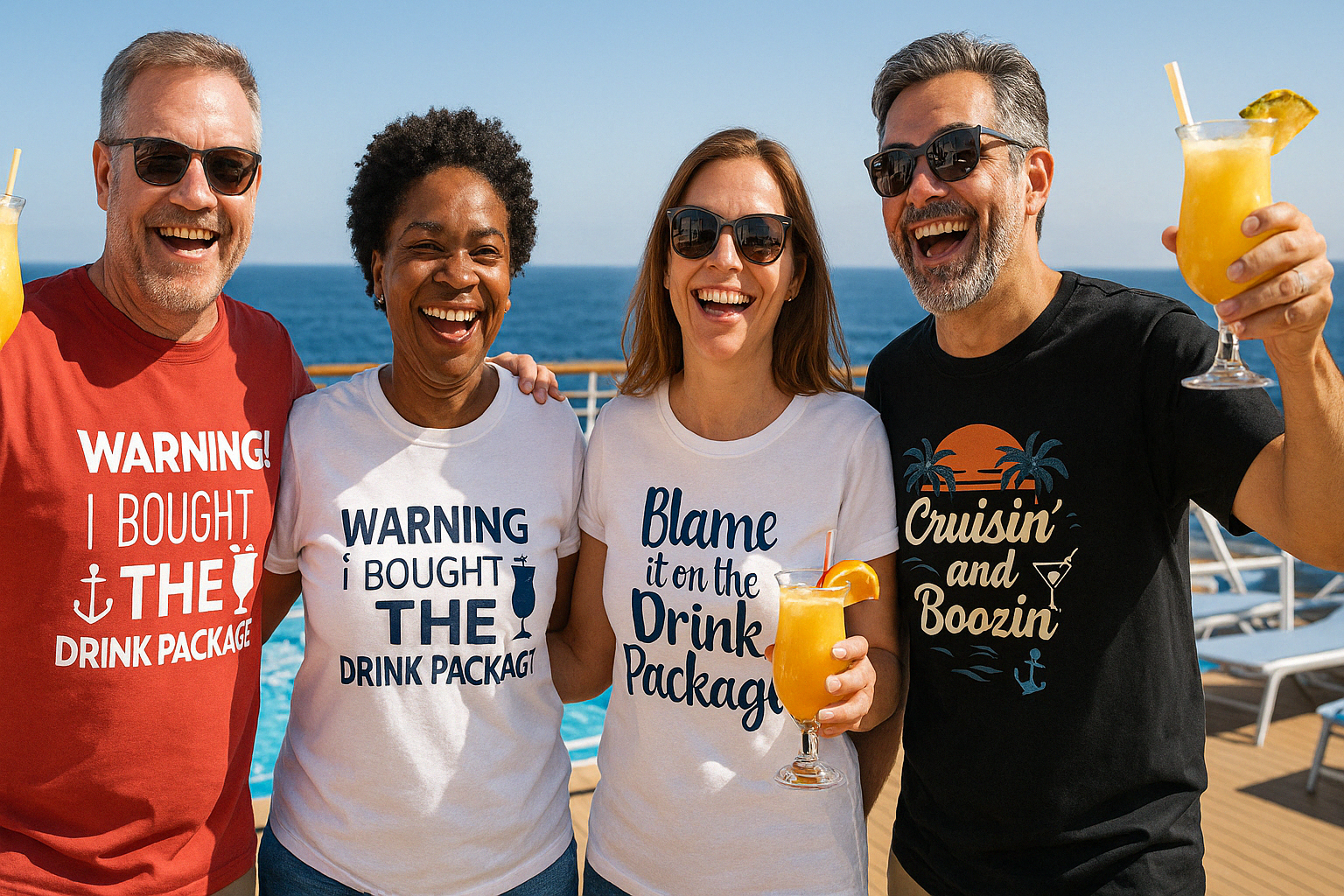 Boozy Cruise Shirts